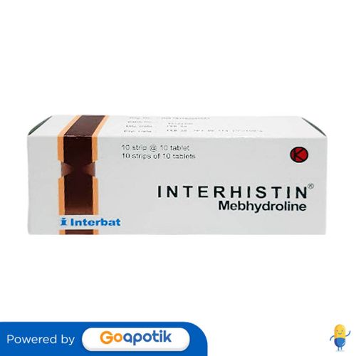 INTERHISTIN 50 MG TABLET BOX