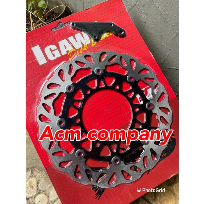 Piringan Cakram Lebar 300Mm +Breket Cb150R Verza Megapro Tiger Lama