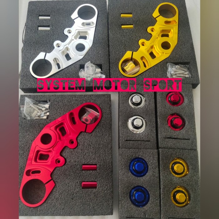 Paketan segitiga dan preload yamaha r15 v3