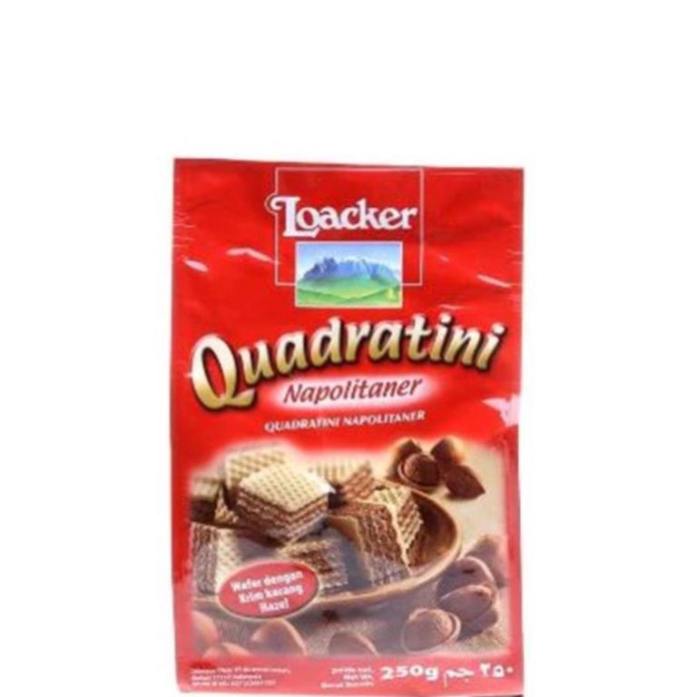 

Produk Terkini.. Loacker quadratini chocolate / napolitaner 125 gram 07R