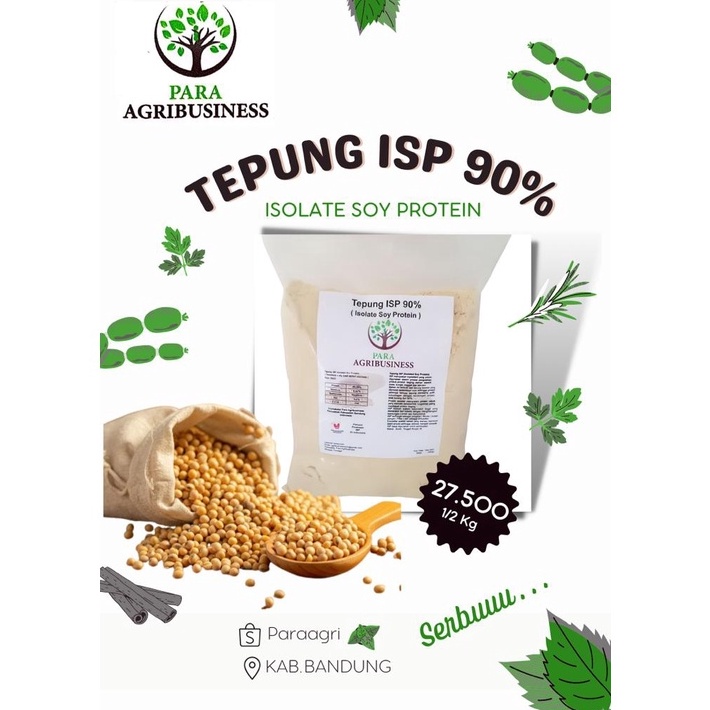 

Jangan Ketinggalan order.. Tepung ISP / Isolate Soy Protein / tepung kedelai protein 90% food grade A 500gr 74