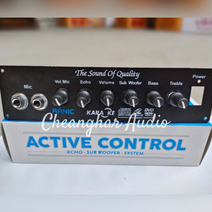 Laris Kit Tone Control Mic Echo plus Subwoofer With panel Serba Murah