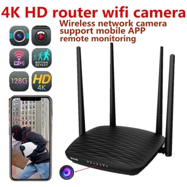 Bestseller Router Wifi Spy Hidden Camera 4K