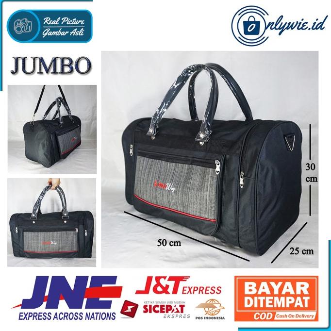 Onlywie Tas Pakaian Travel Pria Besar Tas Baju Piknik Jumbo Bisa Cod