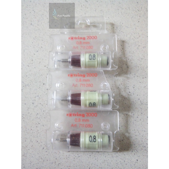 

Best Seller Mata Rotring 0,8 Type 2000 Art. 711 080 Made In Germany
