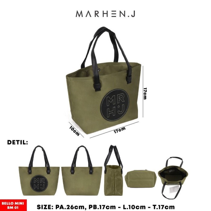 TAS BAHU WANITA MARHEN J BELLO MINI BM01 IMPORT.