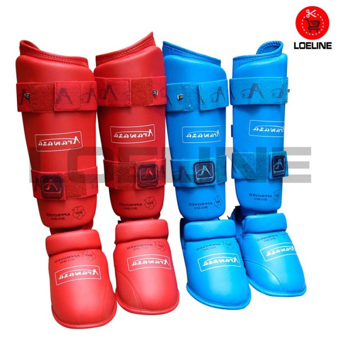 Terlaris Foot Protector Dekker Karate Arawaza Pelindung Kaki Karate Arawaza