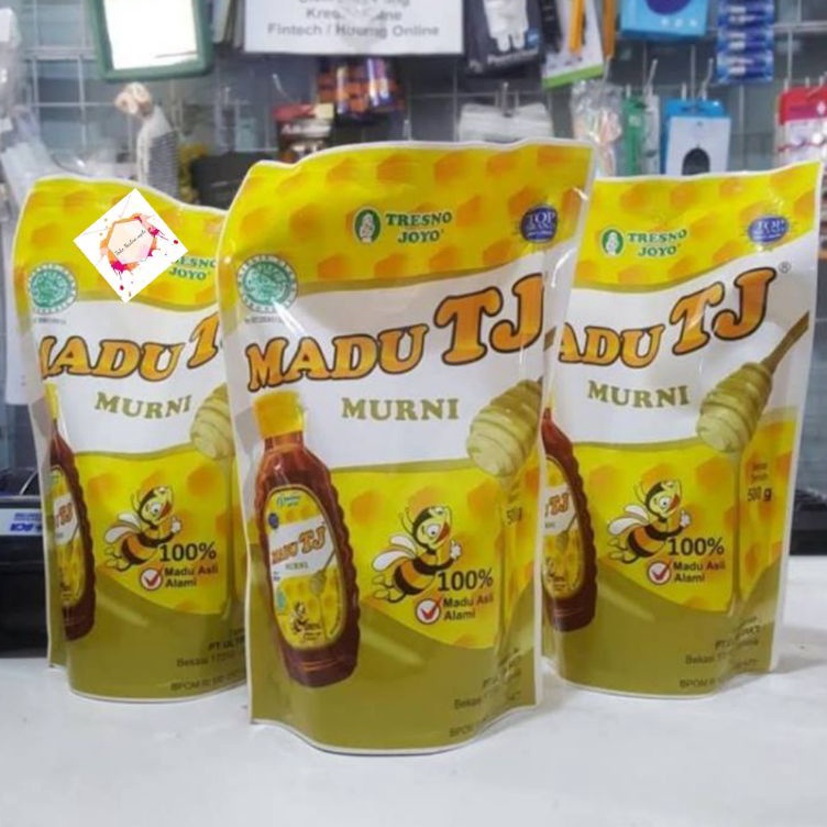 

STOCK TERBATAS O78 Madu TJ Murni Refill 500gr || Madu Tj pouch ●