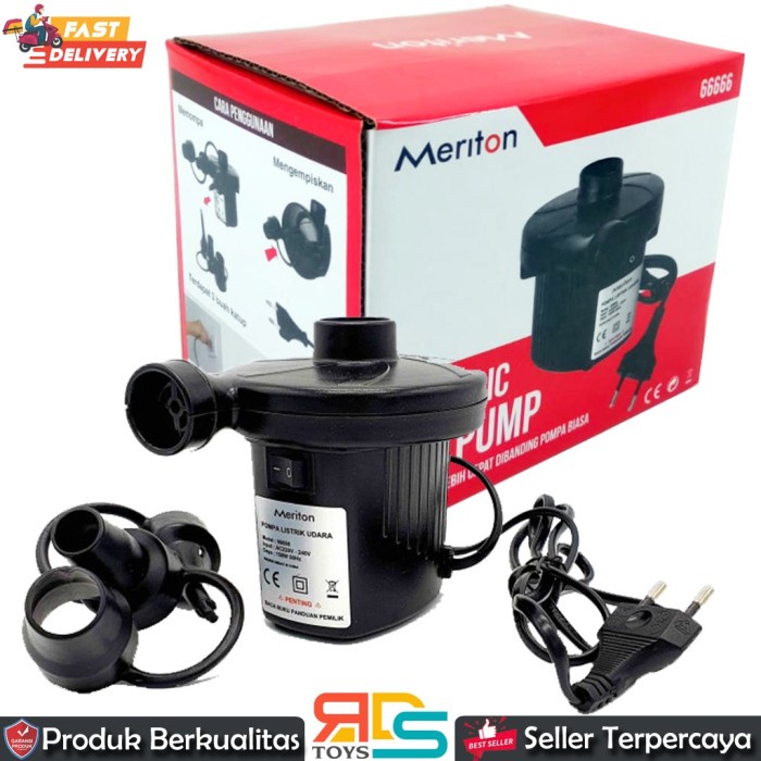 Terlaris Meriton Electric Pump Angin Listrik - 66688