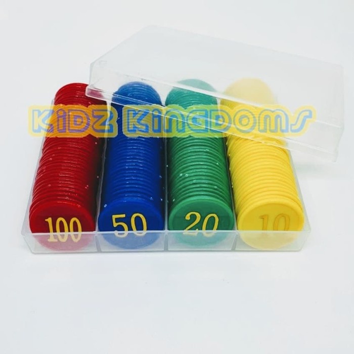 Poker Chips Set - Mainan Chip - Poker Chip - Chips Poker isi 160