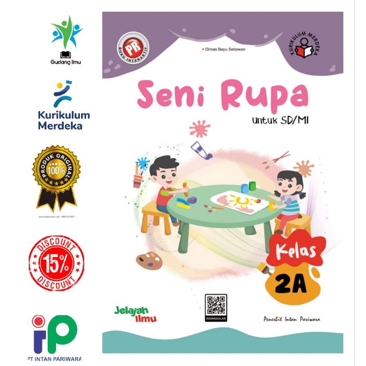 Buku Pr/Lks PJOK Kurmer SD/MI Kelas 2 Semester 1 Intan pariwara Tahun 2023