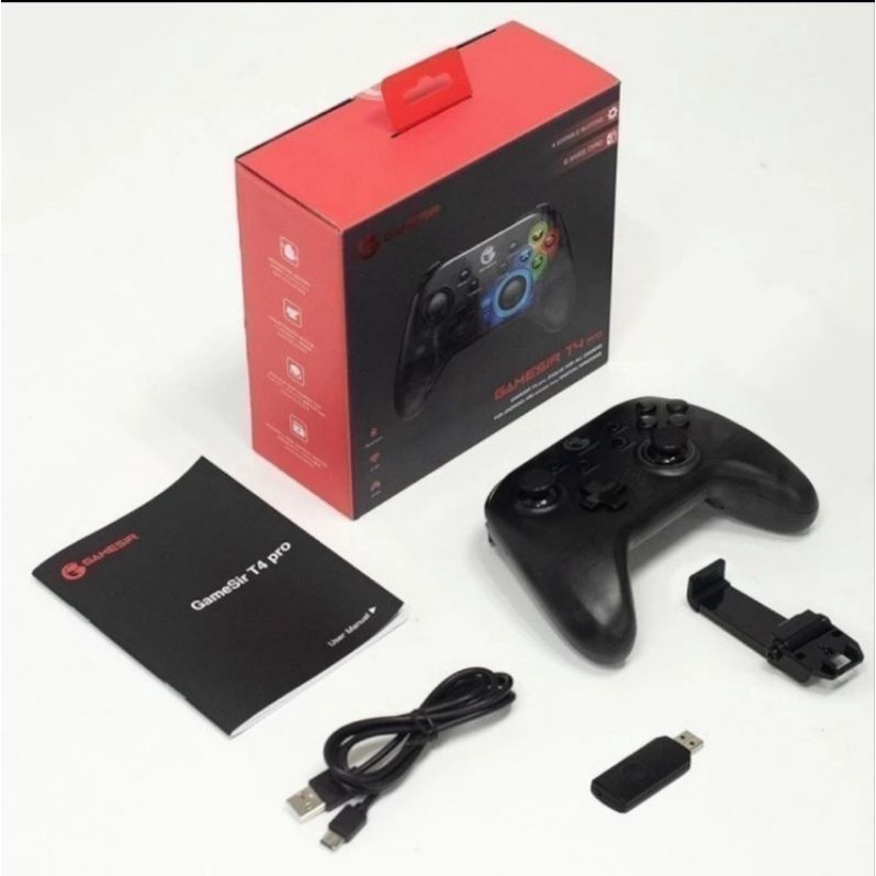 Gamesir T4 Pro Controller Nintendo Switch Android iOS PC Windows Stik Stick Wireless Wired Gamepad Bluetooth