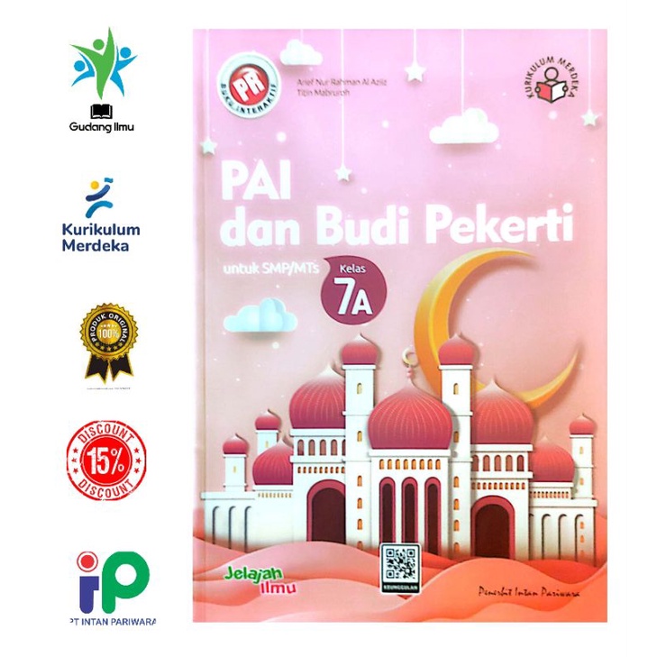 Buku Pr/Lks Bahasa Inggris Kurmer SMP/MTS Kelas 7/VII Semester 1 Intan pariwara Tahun 2023