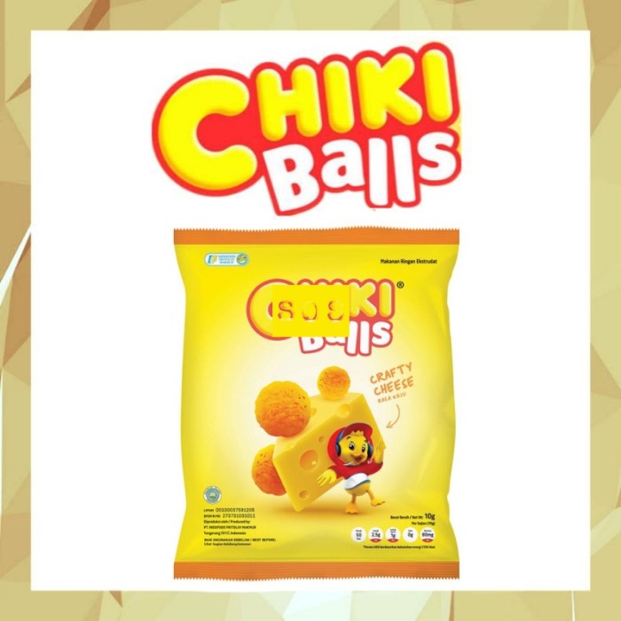 

《YC》 Chiki Balls Crafty Cheese 10 gram Terbaru