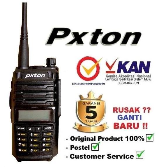 Ht Handy Talky Pxton Px7700P Bkn Uv5R, Ra, Uv6R Uv82, Uv-82 888S Murah Original
