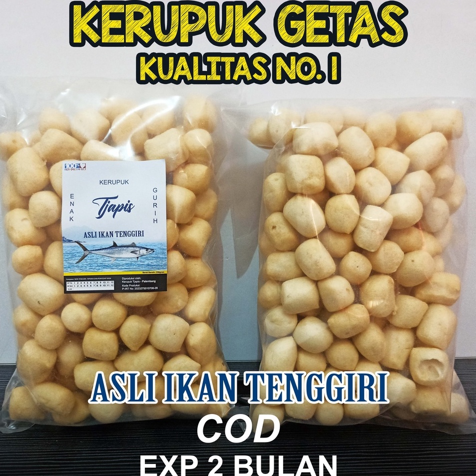 

❊Ready❄ VS80V KERUPUK KEMPLANG GETAS TENGGGIRI KERUPUK GETAS ENAK DAN GURIH 250 GRAM F46 →Terbaru