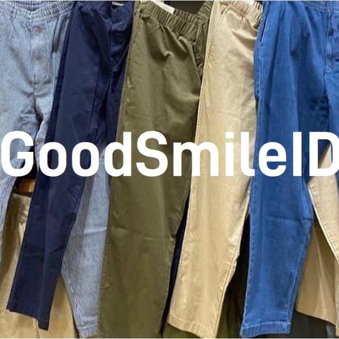 Best Seller Jastip Men Celana Ankle Relax Katun Pria Pants Chino Panjang Uniqlo Berkualitas