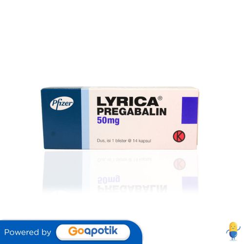 LYRICA 50 MG BOX 14 KAPSUL