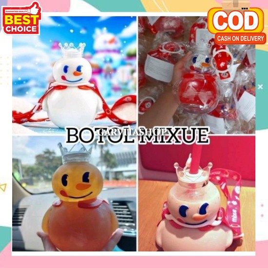 Botol Minum Mixue Tumbler Snowking 700Ml Botol Minum Mixue Viral Botol Viral Botol Mixue 700Ml