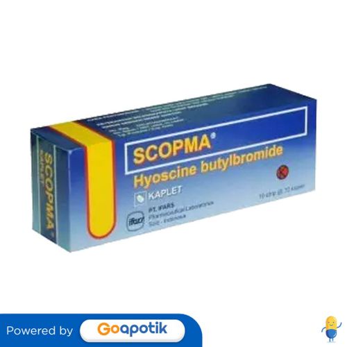 SCOPMA 10 MG BOX 100 KAPLET