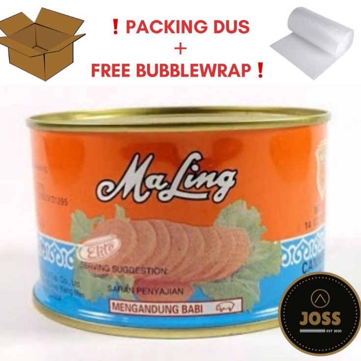 

Terbaru Ham Maling FYF 397gr Kaleng Besar Original (Exp: April 2025) - NON HALAL