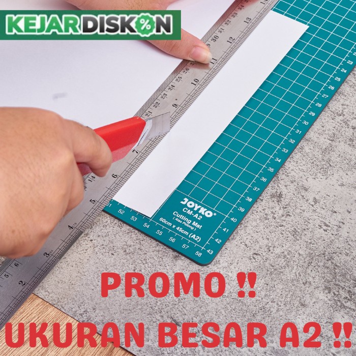 

Terlaris Joyko Cutting Mat A2 2 Sisi Besar / Alas Potong Cutter Joyko Cm-A2