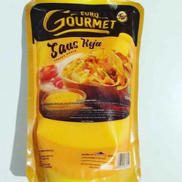 

PROMO SPESIAL D24 EURO GOURMET SAUS KEJU 500 GR CHEESE SAUCE GORMET ゖ゚