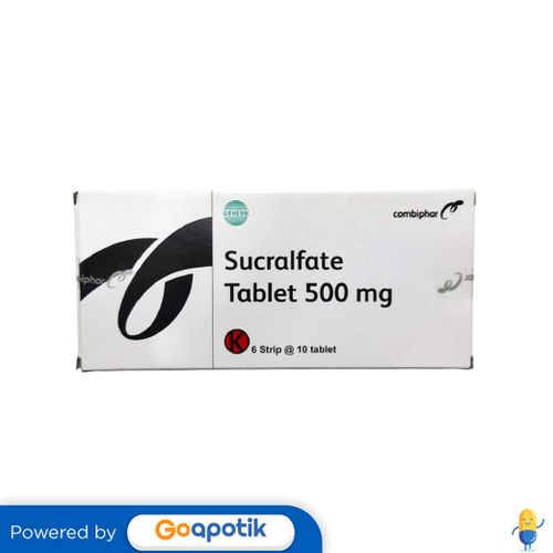 SUCRALFATE COMBIPHAR 500 MG BOX 60 TABLET