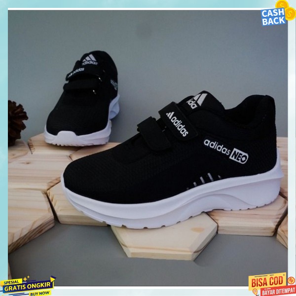Empuk Tk Sd Sekolah Nb. Paud Sneaker Sapatu Sklh R Berkualitas> Sepatu Anak Sepatu Sneakers Dari Ba 