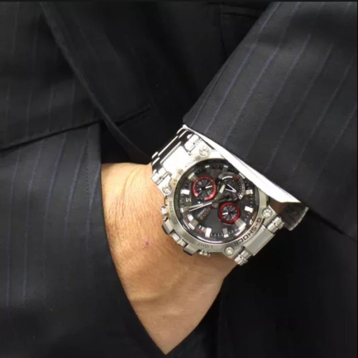 DISKON SPESIAL JAM TANGAN PRIA WANITA GSHOCK CASIOO MTG B1000 ORI BM-RANTAI STAINLESS TERMURAH