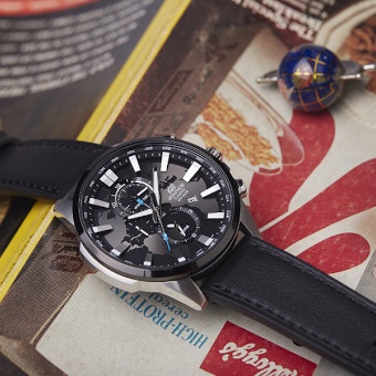 PROMO EDIFICE CASIO EDIFICE JAM TANGAN PRIA EDIFICE EFR 303 / EF303 ORI #3 TERLARIS