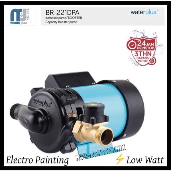 Pompa WaterPlus BR-221CPA Pompa Booster Pump Water Heater Low watt