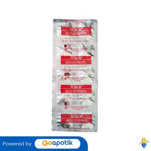 NOBOR 5 MG STRIP 10 TABLET