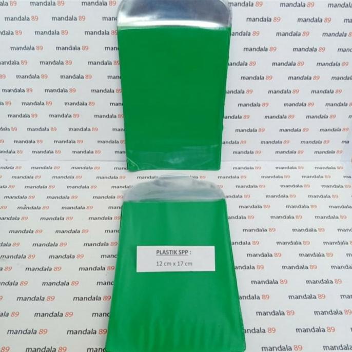 

plastik spp kartu bayaran 12 x 17 cm isi 100 lembar
