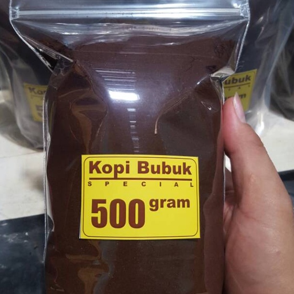 

TERBARU Kopi Bubuk Special 500gram Aroma & Rasa Muantappbb, Harga Ekonomis Rasa Maksimalis, Dijamin