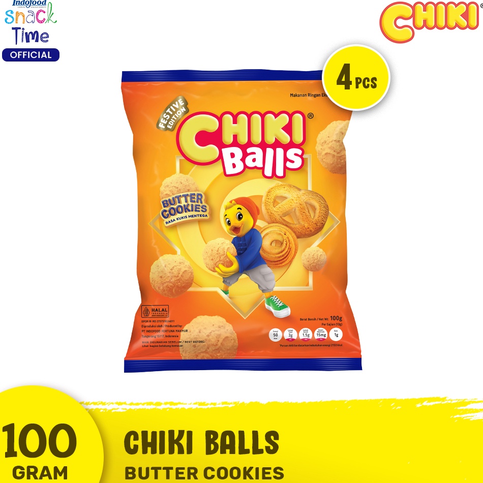 

Sale Chiki Balls Butter Cookies 100 Gr - 4 Pcs 91