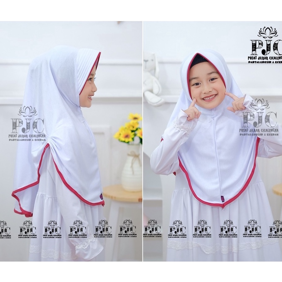 Terbaru 3.3 JILBAB ANAK / KERUT PINGUIN 6TAHUN - 10 TAHUN / JILBAB ANAK SEKOLAH SD / KERUDUNG ANAK S