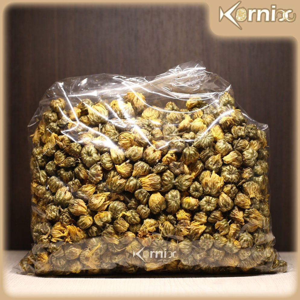 

Model Keren.. Baby Chrysanthemum / Gold Flower / Tai Ju Hua Premium 1 ons (100g) WET