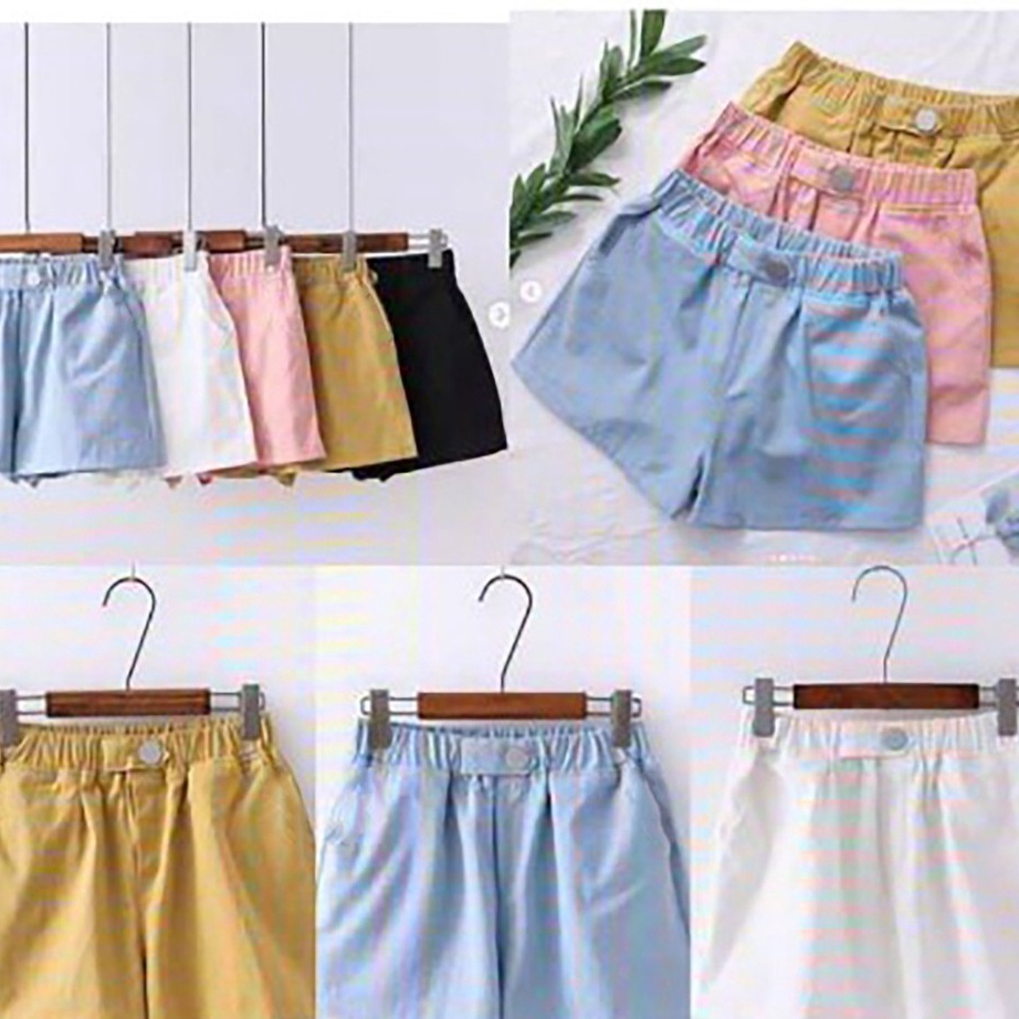 【F⚡ASH SALE✅】 Bichon pants - celana pendek bichon - bahan crepe