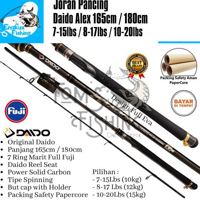 Joran Pancing Daido Alexa Solid / Japan style 165cm/180cm (8kg-15kg)