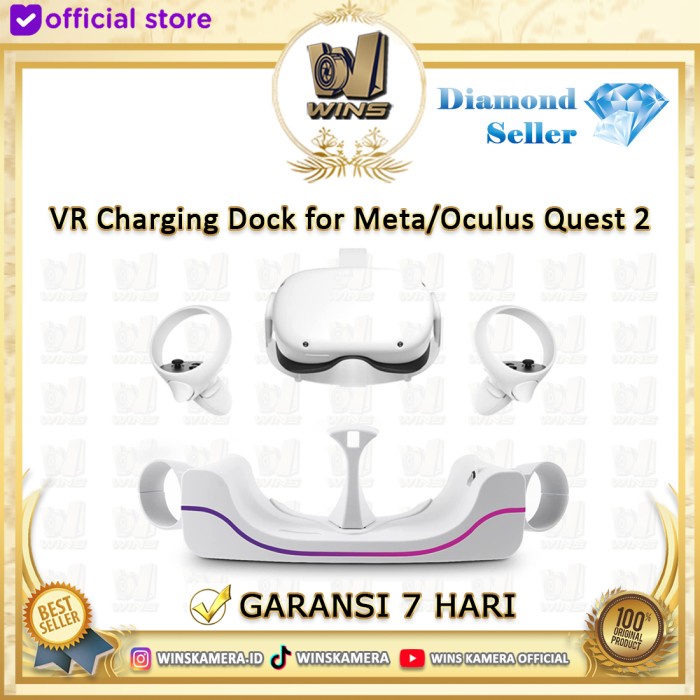 Avr Vr Charging Dock For Vr Headset Oculus Quest 2