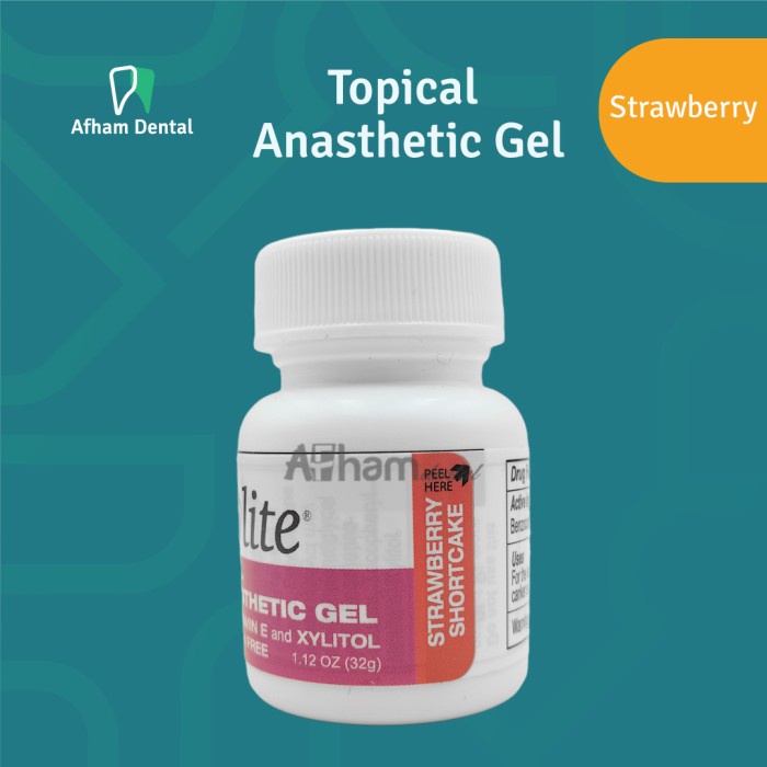 Topical Anastesi Anastetic Gel