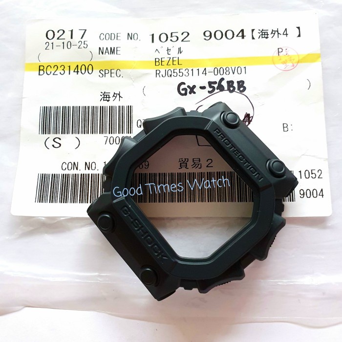 DISKON SPESIAL BEZEL G-SHOCK GX-56BB GX 56BB GX 56 CASIO ORIGINAL TERMURAH