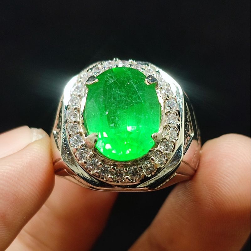 BATU ZAMRUD COLOMBIA ASLI CATAM SIAP PAKAI