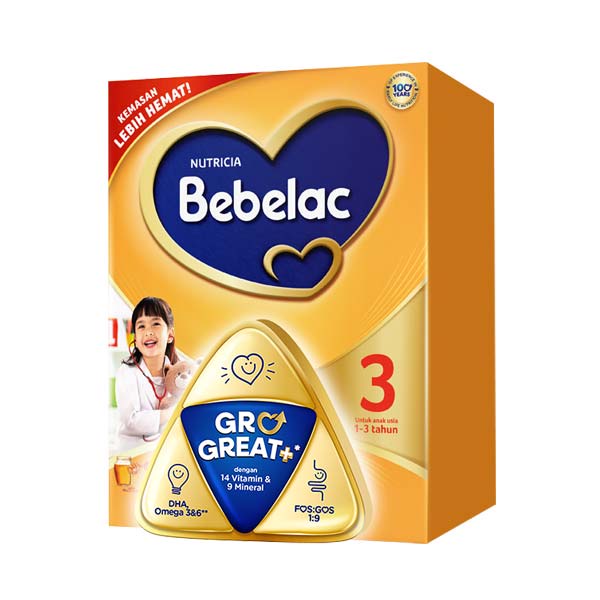 BEBELAC 3 MADU HIQEQ 1800 GR - SUSU