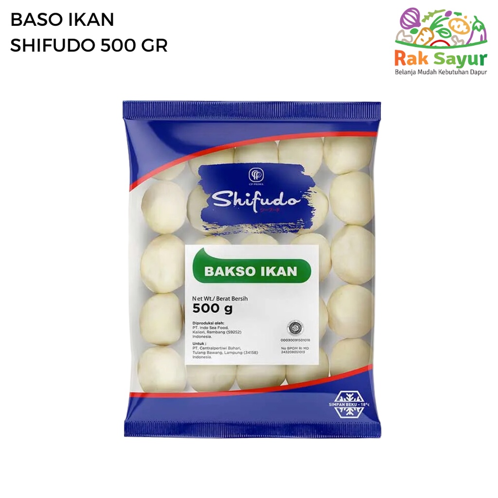 

Baso Ikan Shifudo 500gr Frozenfood Rak Sayur Pasar Murah Online