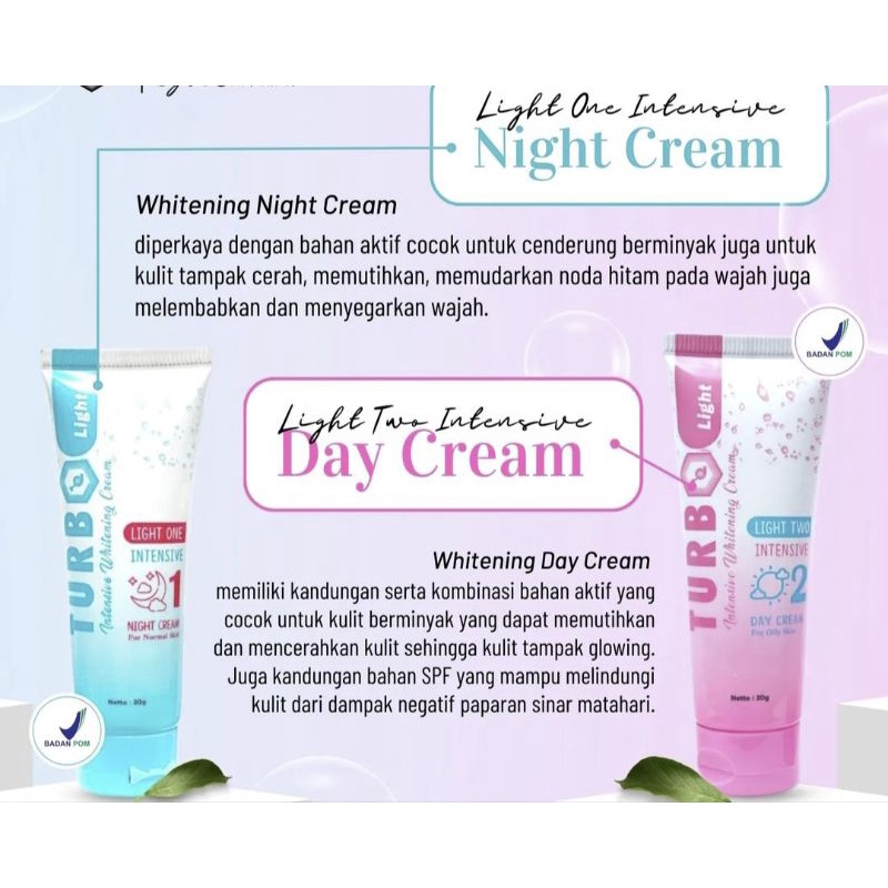 DAY/NIGHT CREAM TURBO BPOM