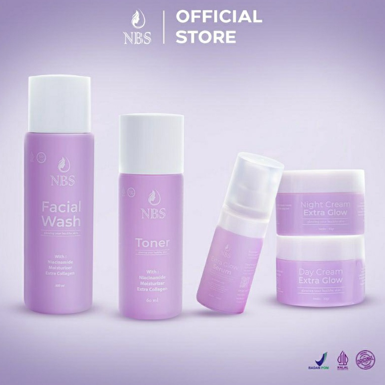 TBFG-80 NBS SKINCARE PAKET EXTRA GLOW ORIGINAL BPOM AZ7