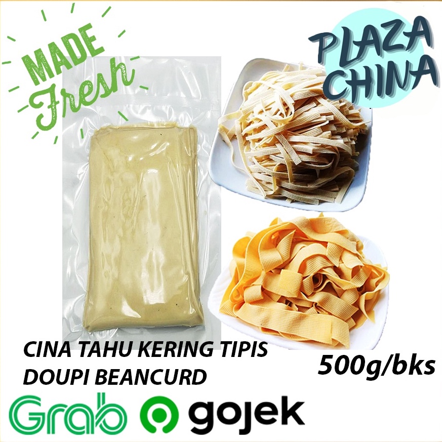 

Sale.. CHINA Tahu kering Tipis Doupi Beancurd 1 Bungkus isi 500 g Dou Pi 71