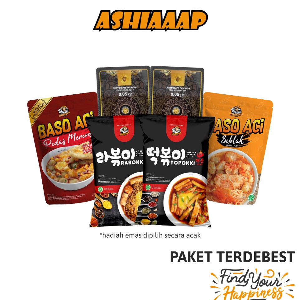 

♠ Paket Terdebest ( BOCI MERCON + BOCI SEBLAK + Rabokki + Topokki + Berhadiah 3M4S )